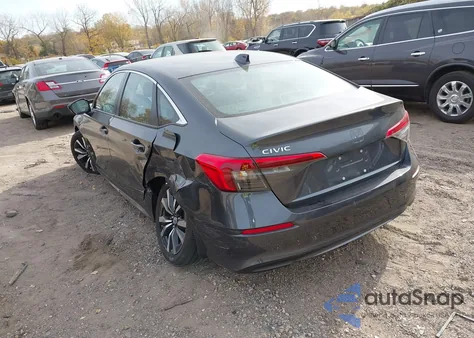 2023 Honda Civic Ex /Ex W/O Bsi from USA, damaged, VIN 2HGFE1F72PH310728